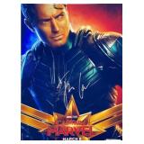 Captain Marvel Jude Law facsimile signed movie...
