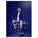 Pel© facsimile signed photo