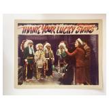 Thank Your Lucky Stars original 1943 vintage...