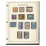 1961 United States Commemorative Stamp Set