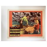 Stromboli original 1950 vintage lobby card