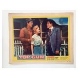 Top Gun original 1955 vintage lobby card