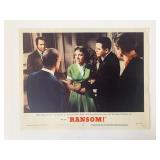 Ransome! original 1956 vintage lobby card