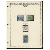 United Nations New York Stamps 1976