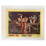 The Purple Plain original 1954 vintage lobby card