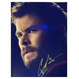 Thor Chris Hemsworth facsimile signed movie photo