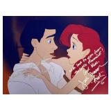 The Little Mermaid cast facsimile signed movie...