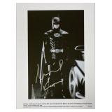Batman Michael Keaton facsimile signed movie photo