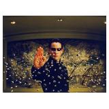 The Matrix Keanu Reeves facsimile signed movie...