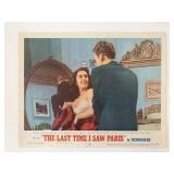 The Last Time I Saw Paris original 1954 vintage...