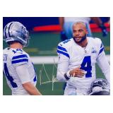 Dallas Cowboys Dak Prescott facsimile signed phot
