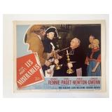 Les Mis©rables original 1952 vintage lobby card