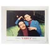 Lady L original 1965 vintage lobby card