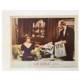 Les Girls original 1957 vintage lobby card