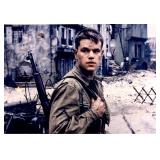 Saving Private Ryan Matt Damon facsimile signed...