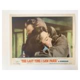 The Last Time I Saw Paris original 1954 vintage...