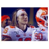 Clemson Tigers Trevor Lawrence facsimile signed...