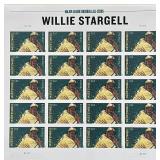 2012 MLB All-Stars Willie Stargell stamp set of 20