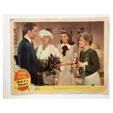 Thrill of a Romance original 1945 vintage lobby...