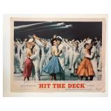 Hit the Deck original 1955 vintage lobby card