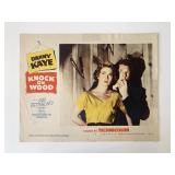 Knock on Wood original 1954 vintage lobby card
