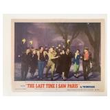 The Last Time I Saw Paris original 1954 vintage...