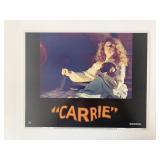 Carrie original 1976 vintage lobby card