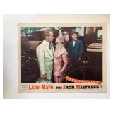 The Iron Mistress original 1952 vintage lobby card