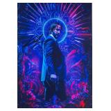 John Wick Keanu Reeves facsimile signed movie...