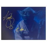 Star Wars Yoda Frank Oz facsimile signed  movie...