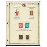 United Nations New York Stamps 1972