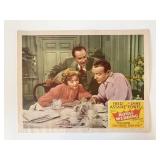 Royal Wedding original 1951 vintage lobby card