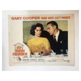 10 North Frederick 1958 vintage lobby card