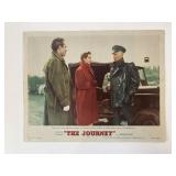 The Journey original 1958 vintage lobby card