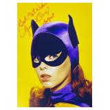 Batgirl Yvonne Craig facsimile signed photo