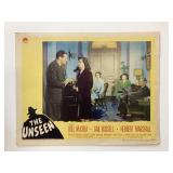 The Unseen original 1944 vintage lobby card