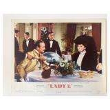 Lady L original 1966 vintage lobby card