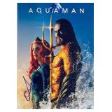 Aquaman Amber Heard and Jason Momoa facsimile...