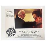 The Late Show original 1977 vintage lobby card