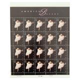 USPS American Ballet Sheet of Twenty 32 Cent...