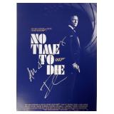 No Time to Die Daniel Craig facsimile signed...