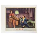 Les Girls original 1957 vintage lobby card