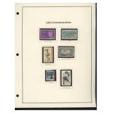 1963 United States Commemorative Stamp Set