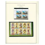 1996 US stamp collector sheet featuring Rural...