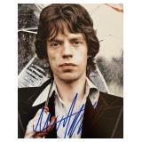 The Rolling Stones Mick Jagger Signed Photo
