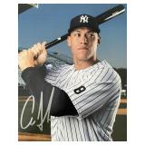 NY Yankees Aaron Judge signed photo