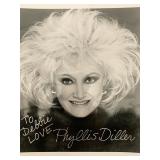 Mad Monster Party Phyllis Diller signed photo