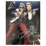 Bon Jovi band signed photo