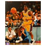 LA Laker Eddie Jones signed photo