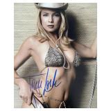Porn Star Traci Lords signed photo